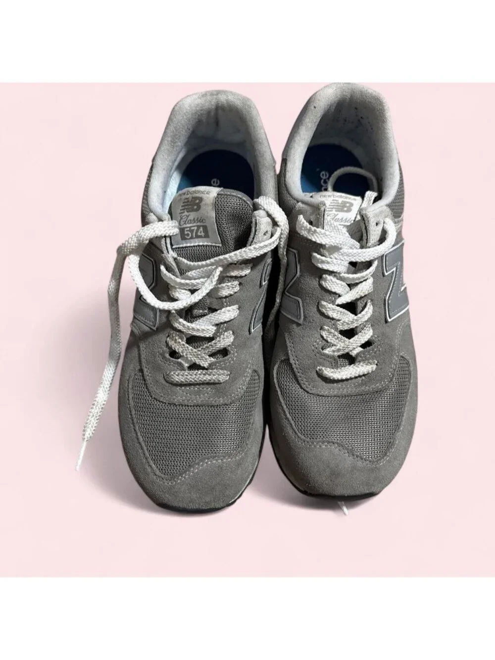 New Balance 574 gray sneakersSize : 8.5 men’s ...